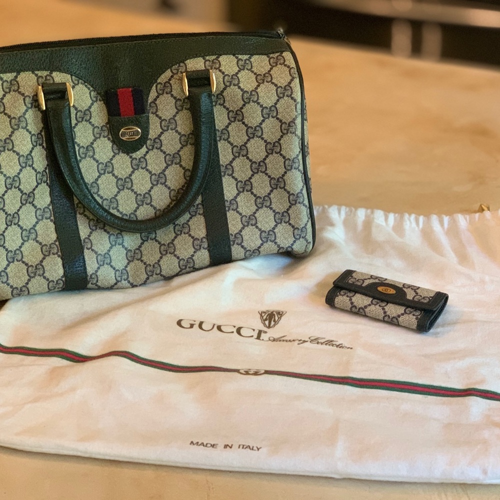 Vintage (80s) Gucci Boston Bag